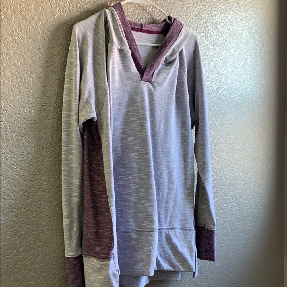 Lightweight Purple Pullover